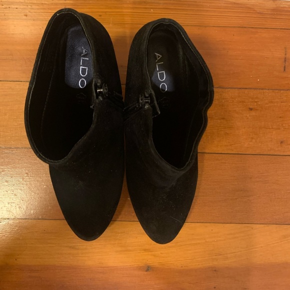 Aldo back suede booties - Picture 3 of 4